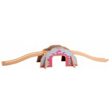 Tunnel Et Pont En Bois - Beeboo - Accessoire Circuit Train En Bois - Compatible Brio - Beeboo