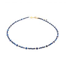 Collier Paloma En Pierres Lapis-lazuli - Sloya