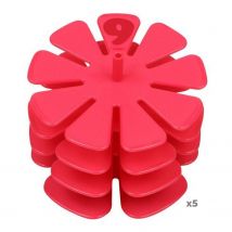 5 Kits De 4 Marque-parts De Gâteau 5, 6, 7 Et 9 Parts - Chevalier Diffusion