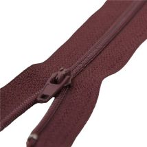 Fermeture Fine Polyester N°2 Couleur Marron Médoc - Mediac