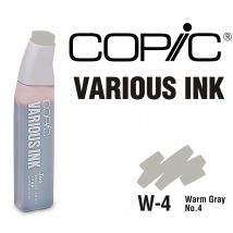 Encre Various Ink Pour Marqueur Copic W4 Warm Gray N°4 Scrapbooking