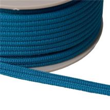 Bobine 20m Double Cordon 9mm Bleu Turquoise - My mercerie