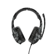 Trust Casque Gaming Multiplateforme Radius Camo Avec Microphone Réglable Noir
