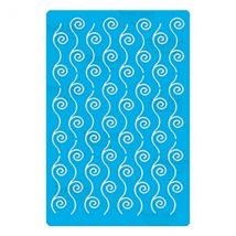 Pochoir Plastique Souple Réutilisable 18,5 X 14,5 Cm Fabrika Decoru Decoration 218 - FABRIKA DECORU