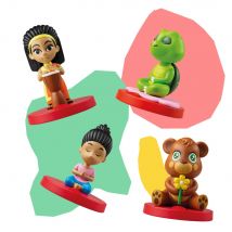 Faba Personnages Sonores Bien-être Et Mouvement - Énfants À Partire De 3 Ans - Jouet Avec Contenu Éducatif - Foncionnent Avac La Conteuse D'Histoires 