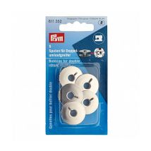 Canettes Métal Pour Machine À Coudre 21,2 À 22mmx 5 - Prym Gris