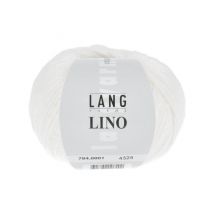Pelote De Lin À Tricoter Lino - Lang Yarns 1 Blanc - LangYarns