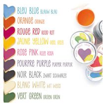 9 Mini Préparations Colorantes D'Origine Naturelle En Poudre - Scrapcooking