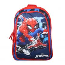 Sac À Dos 2 Compartiments Spiderman Bleu - Bagtrotter - Bagtrotter