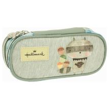 Trousse Hallmark 22 Cm - 2 Compartiments Racoon