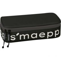 Trousse - Rectangulaire - Noir - Grand Format - Scolaire - 22x11x6cm - S'Maepp - Bruneau