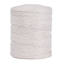 Fil De Jute, 3fois, 3,5mm Bobine 280m, Blanc - Rayher