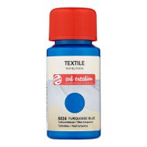 Peinture Pour Textile - Bleu Turquoise - Talens Art Creation - 50ml - Royal Talens