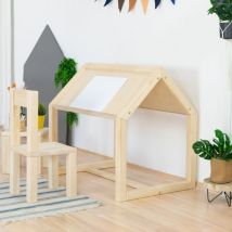 Table D'Activités En Bois Naturel Art - Benlemi