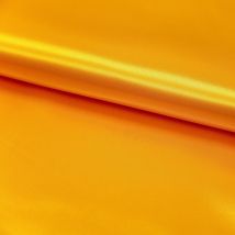Tissu Satin Uni Jaune Citron X1m - Craftine