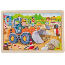Puzzle Chantier 24 Pcs - Goki
