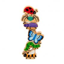 Lot De 6 Figurines En Bois Insectes - Lanka Fair Trade