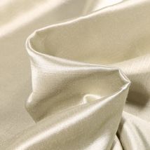 Tissu Taffetas D'Ameublement Bombyx Blanc Cassé - Au Mètre - Craftine
