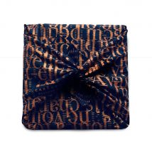 Carédeau Papier Cadeau Réutilisable 35x35cm Furoshiki Mat 100% Coton