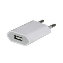Chargeur Secteur Adaptateur Usb Blanc Iphone 3g 3gs 4 4s 5 Smartphones Universel Yonis - Yonis