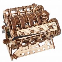 Puzzle 3d Moteur V8 - Ugears