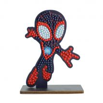 Kit Figurine À Diamanter Miles Morales (spiderman) - Crystal Art