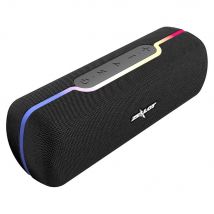 Enceinte Bluetooth Portable Stéréo Avec Micro Intégré Support Appel Mains-libres & Carte Tf & Aux Noir Yonis - Yonis