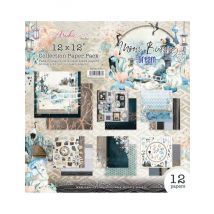 Pochette De 12 Feuilles Moon Bunny Dream Azuka Studio - Azuka studio