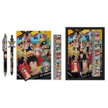 Coffret De Papeterie Manga One Piece 5 Pièces