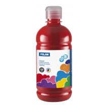 Bouteille Gouache 500 Ml Vermillon - Milan