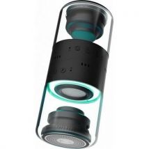 Wiko Enceinte Bluetooth 5.0 Wishake Vibes Avec 4 Jeux De Led Et Clip Magnétique Noir