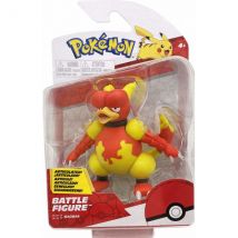 Coffret Pokemon Battle Figure Magmar - Pokemon - Figurine Action - Bandai - Pokemon