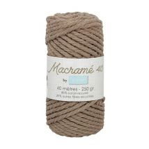 Bobine De Fil Macrame Cord 40 - Trimits Marron Foncé