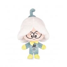 Peluche Mascotte Genius Flo - Jeux Olympiques Milano-cortina 2026 - 20 Cm - Doudou et Compagnie