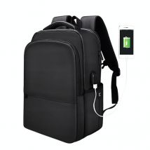 Sac À Dos Ordinateur Imperméable Usb Grande Capacité Pour Pc Portable 15 Pouces Noir Yonis - Yonis