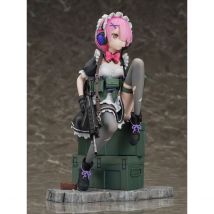 Re:zero Starting Life In Another World - Statuette Pvc 1/7 Ram Military Ver. 20 Cm - HELIOS