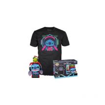 Lilo & Stitch - Set Figurine Pop! & Tee T-shirt Gmr Stitch Avec Grenouille - Funko