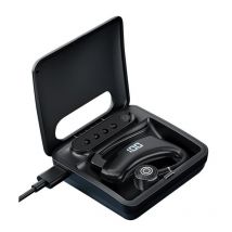 Ecouteurs Bluetooth Sans Fil Affichage Led Étanche Chargeur Portable 68h Noir Yonis - Yonis