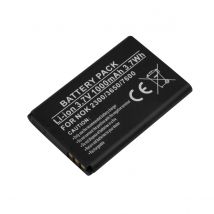Avizar Batterie De Remplacement Pour Nokia 2300 / 3650 / 7600 Li-ion 3,7v 1000mah 3,7wh