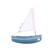Le Bachi Vert Abysses-bateau En Bois 17cm - Maison Tirot