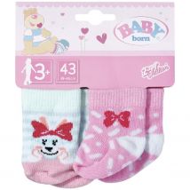 Baby Born Set De 2 Pairs De Chaussettes Pour Les Poupées De 43 Cm - Zapf Creation