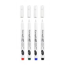 Marqueur Fine Liner 0,5 Graph'it 4 Couleurs - Graph'IT
