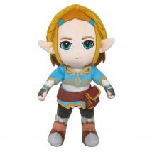 Nintendo Together+ - Peluche The Legend Of Zelda : Breath Of The Wild - Zelda 28 Cm