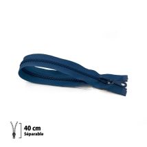 Fermeture Éclair Z54 - Moulée 6mm Séparable - 40 Cm - Eclair Prym