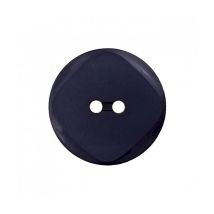 Boutons Rebord Polyester 2 Trous 23mm X 2 - Prym Bleu Marine
