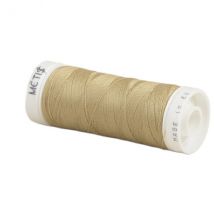 Bobine Fil Polyester 200m Oeko Tex Fabriqué En Europe Brun Blé - MyMercerie