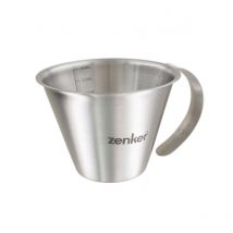 Set De 3 Verres Doseurs Gradués En Inox 250 Ml, 500 Ml Et 1 Litre Zenker