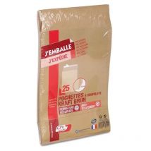 Enveloppes - Kraft - C4 - 229x324mm - A Soufflets - Auto Adhésive - Lot De 25 - Gpv - GPM
