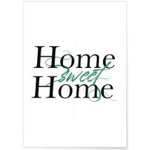 Affiche Home Sweet Home | A3 : 29,7x42cm - L'afficherie