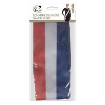 Echarpe De Maire - France - Déguisement - Bleu, Blanc, Rouge - 8cmx2m - Petit Joueur
